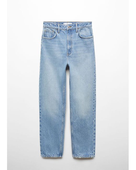 Mango Blue Mom High-waist Jeans Medium