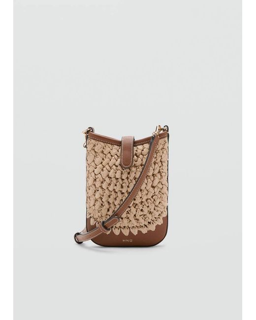 Mango White Crossbody Mobile Case