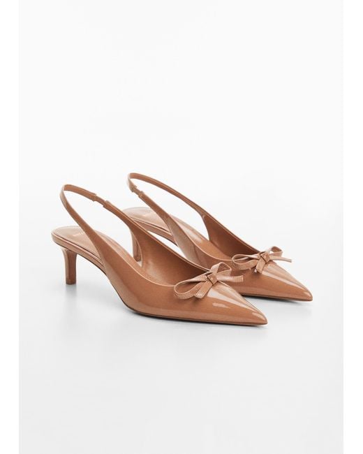 Mango sales nude heels