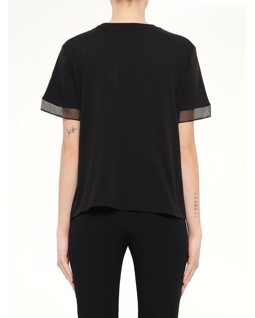 McQueen Black Fish Skull Tee