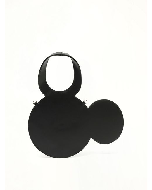 Coperni Black Disney X Crossbody Baby Mickey Tote Bag, 100% Calf Leather