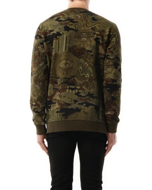 Givenchy Green Podium Dollar Sweatshirt, Size: Small for men