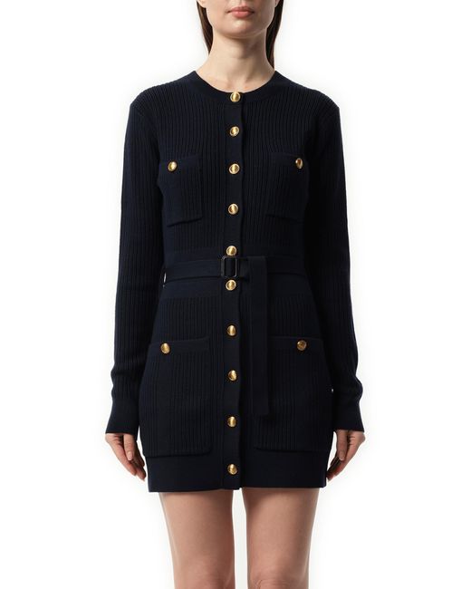 Chloé Black Long Fitted Cardigan