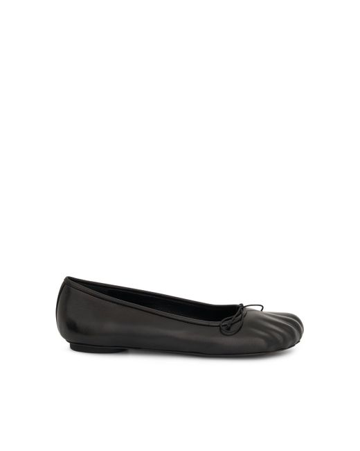 Balenciaga Black Fetish Pump Flat Sandals, , 100% Leather