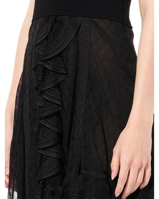 McQueen Black Mini Dress