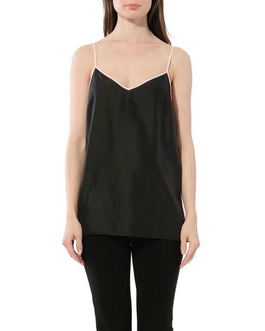 Emilio Pucci Black Sleeveless Top