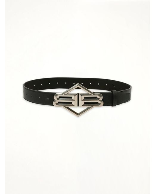 Balenciaga Black Carpool Belt 35, 100% Leather for men