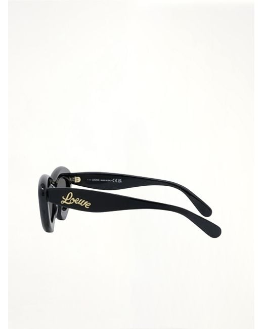 Loewe Black Lw40096I 5401A Acetate Sunglasses