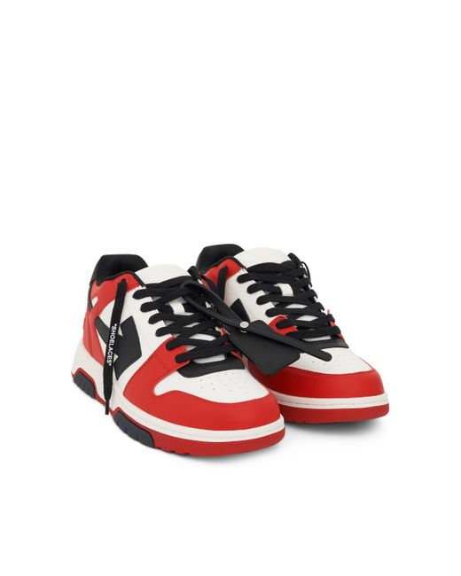 Off-White c/o Virgil Abloh Out Of Office Sneakers In Red & Black for Men |  Lyst