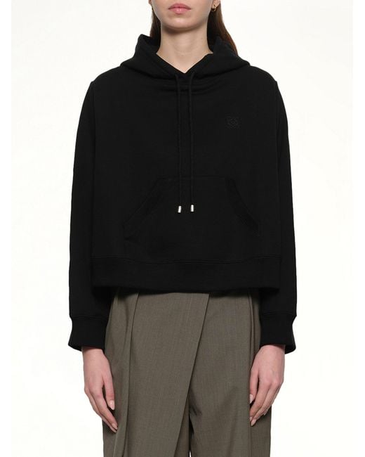 Loewe Black Trapeze Hoodie