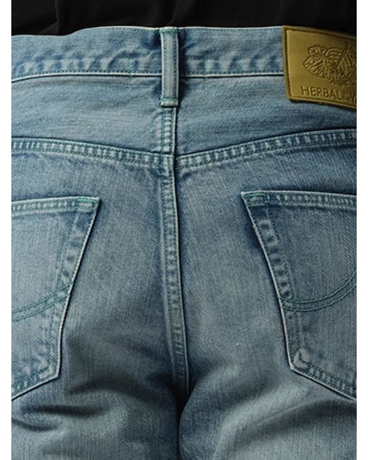 Doublet Blue Care Denim Pants, 100% Cotton, Size: Small for men