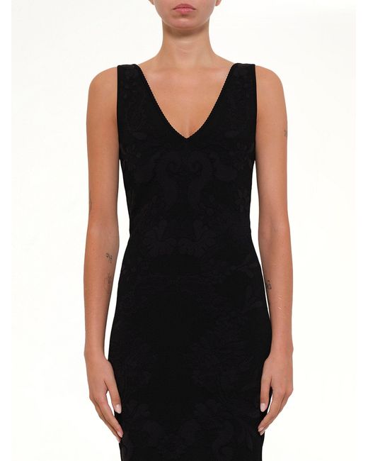 McQueen Black Mini Dress