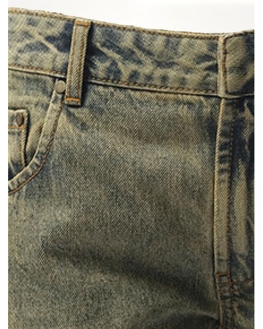 Entire studios Green Slim-Flared Jeans