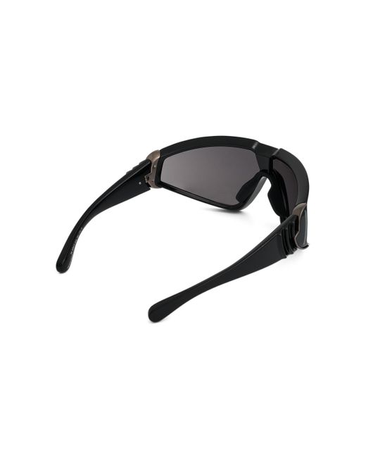 Rick Owens Black Moncler X Wrapid Sunglasses