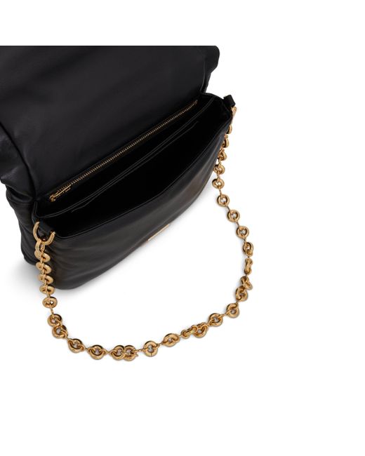 Loewe Black Puffer Goya Bag, , 100% Leather