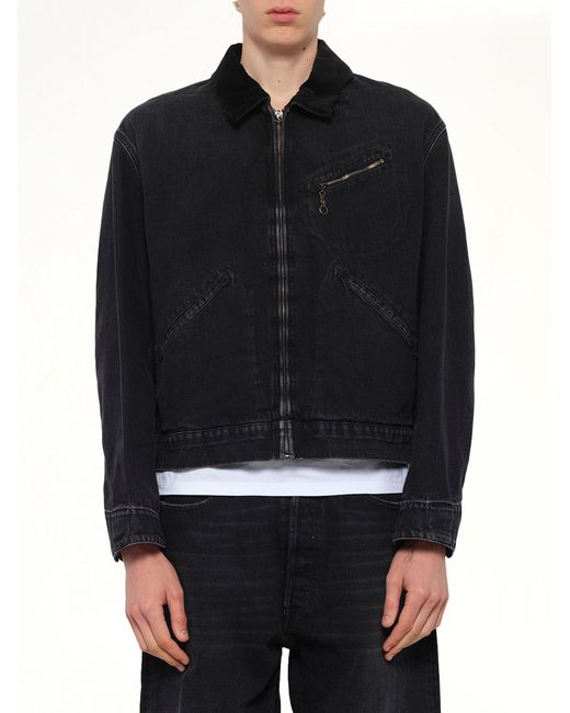 Maison Margiela Black Original Japanese Denim Jacket for men