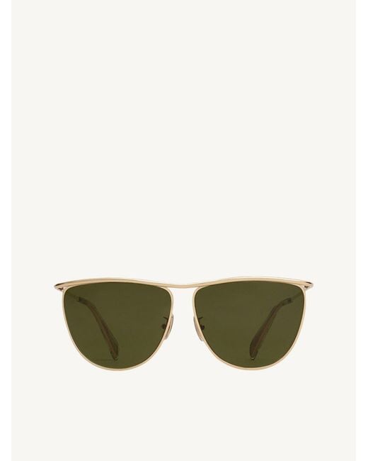 Céline Green Metal Frame 08 Sun