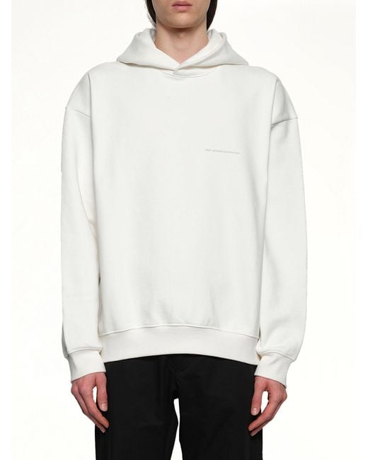 Post Archive Faction PAF White Work Hoodie (Archive) for men