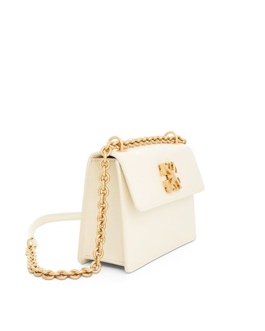 Off-White c/o Virgil Abloh White Jitney 2.0 Shoulder Chain Bag