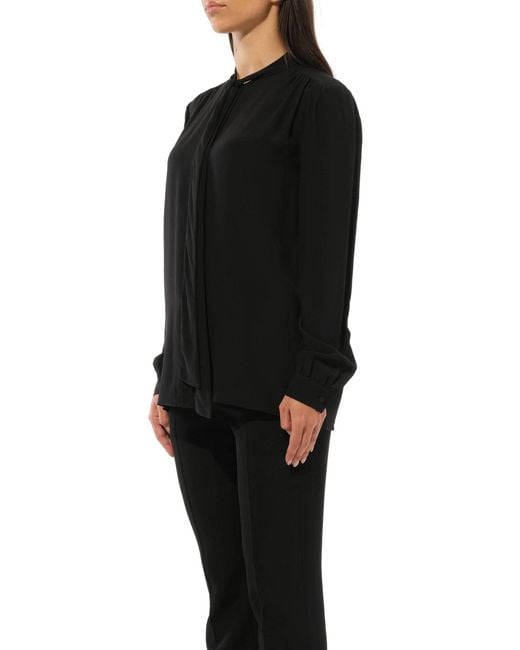 Givenchy Black Long Sleeve Top