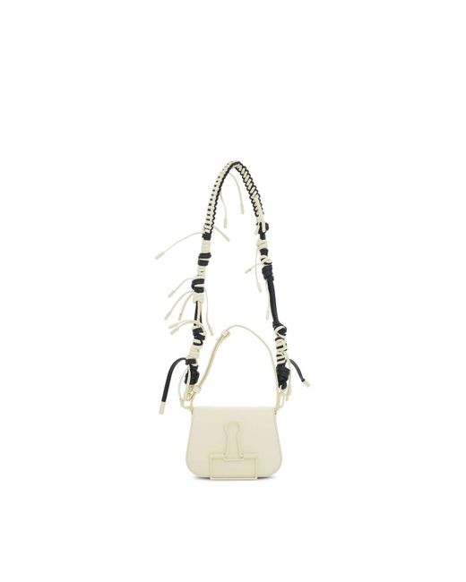 Off-White c/o Virgil Abloh Natural Skeleton Binder Crossbody Bag