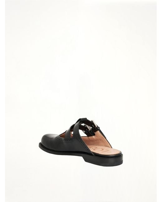 Loewe Black Campo Mary Jane Mule