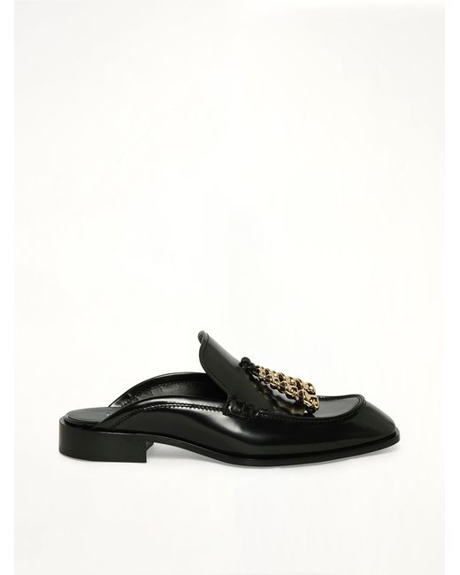 Loewe Black Edge Loafer Mule