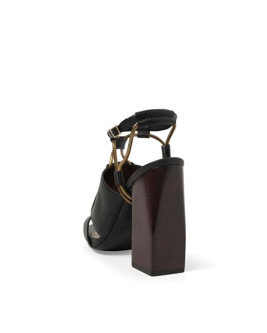 Lanvin Black Sandal