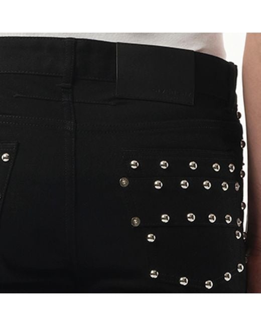 Givenchy Black Studded Jeans for men