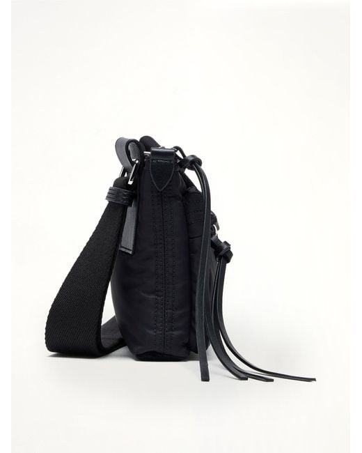 Maison Margiela Black Zip Line Camera Bag for men