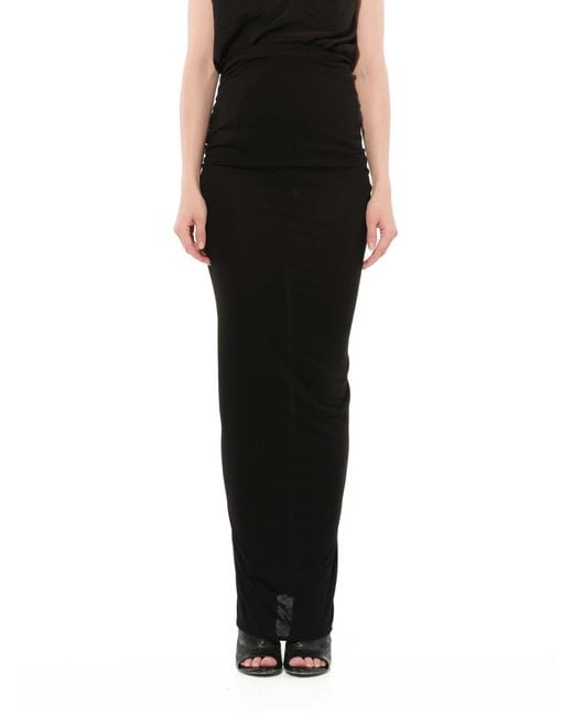 Givenchy Black Long Skirt