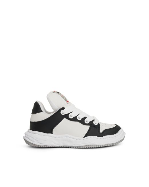 Maison Mihara Yasuhiro White Wayne Og Puffer Low Top Sneakers, /, 100% Calf Leather for men