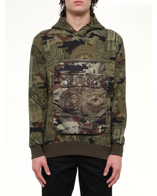 Givenchy Gray Podium Dollar Hoodie for men