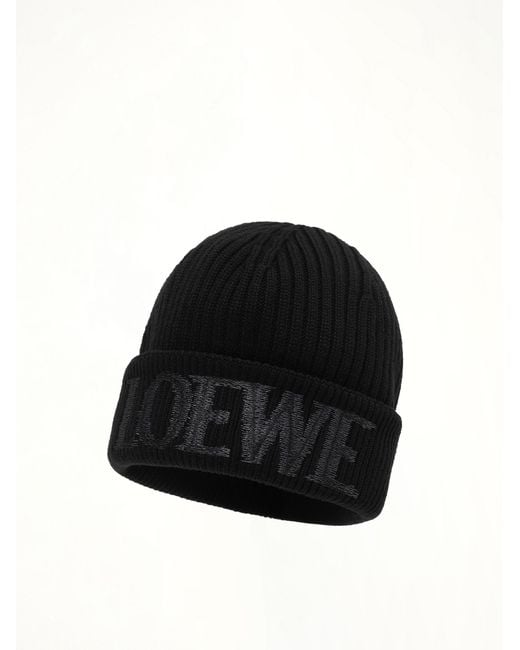 Loewe Black Beanie