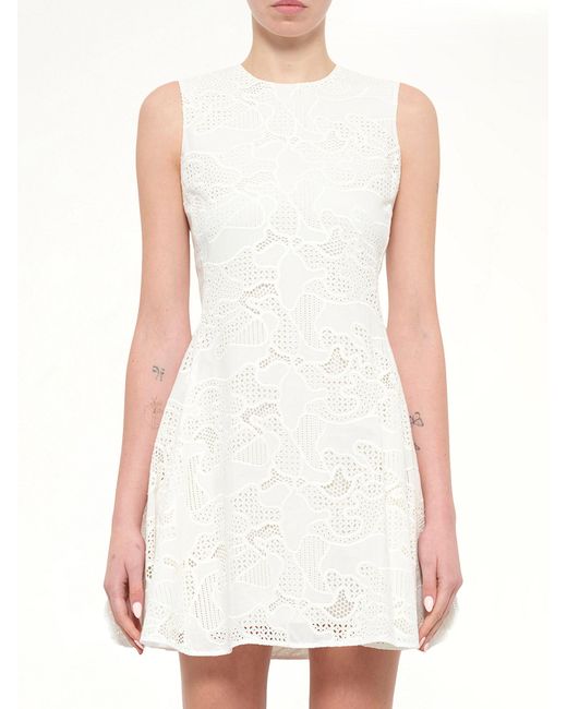 Neil Barrett White Dress