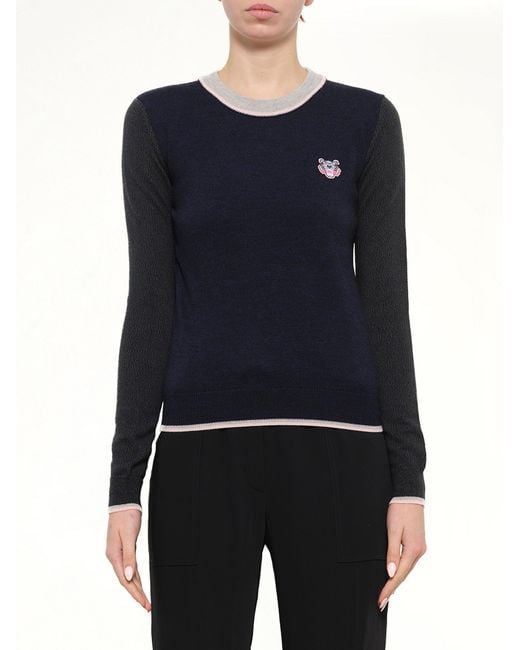 KENZO Blue Crew Neck
