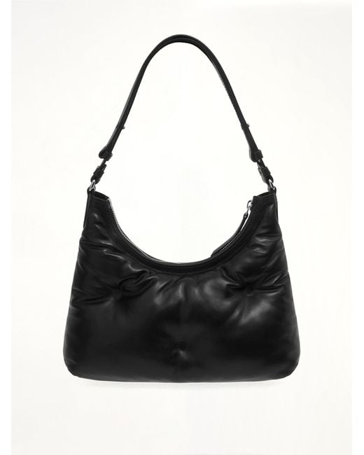 Maison Margiela Black Glam Slam Hobo Bag Small