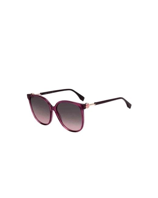 Fendi Purple Sunglasses Ff 0374/S