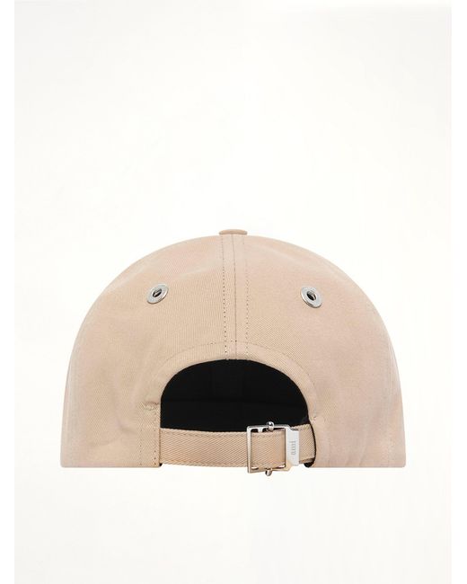AMI Natural Ami De Coeur Embroidery Cap for men