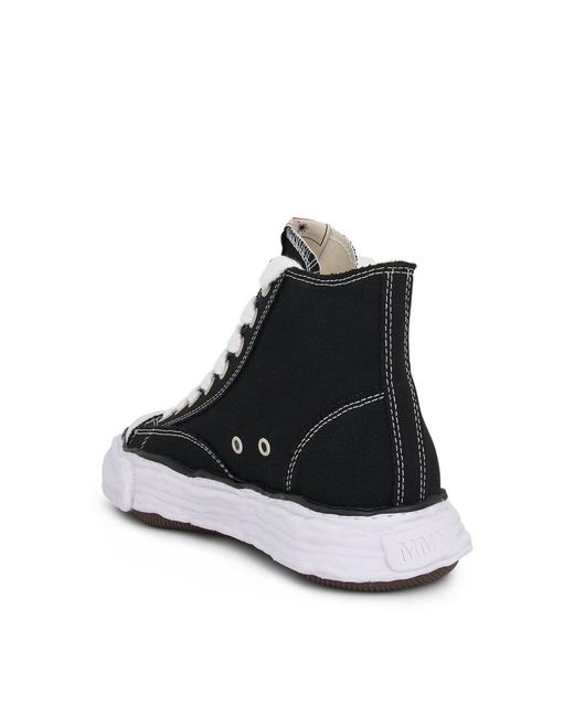 Maison Mihara Yasuhiro Black Peterson 23 Og High Sneakers, 100% Cotton