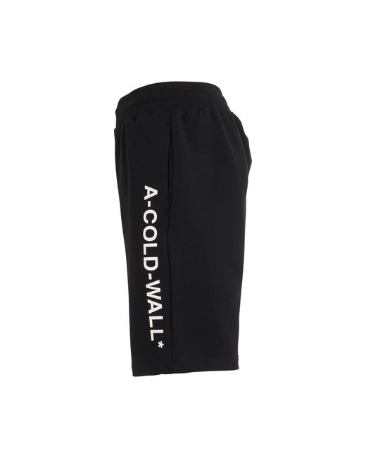 A_COLD_WALL* Black Essential Logo Sweatshort for men