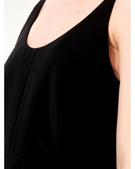 Balenciaga Black Crepe Dress