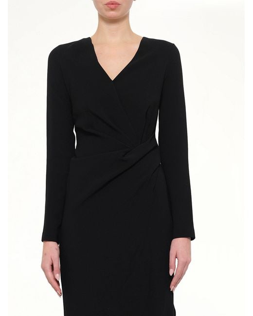 Lanvin Black Long Dress