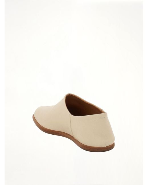 Maison Margiela Natural Tabi Babouches Loafers