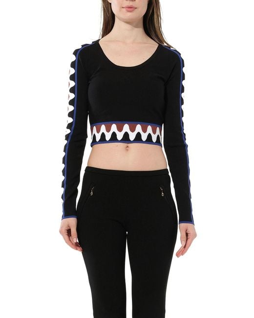 Emilio Pucci Black Pullover Sweater