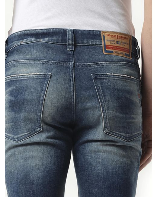 DIESEL Blue 1998 D-Buck Jeans, 100% Cotton for men