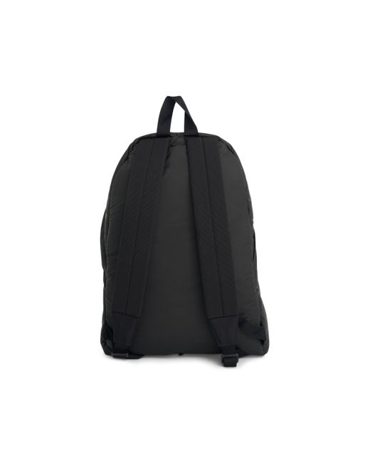 Balenciaga Black Explorer Logo Backpack, , 100% Fabric for men