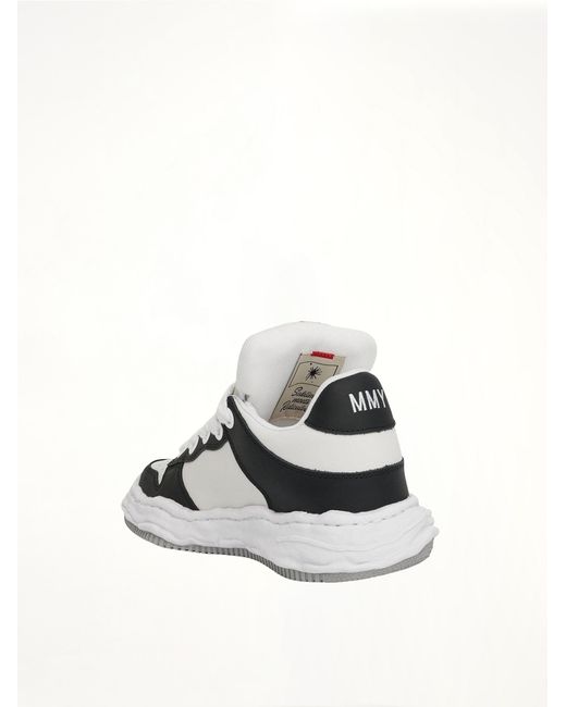 Maison Mihara Yasuhiro White Wayne Og Puffer Sneakers, 100% Calf Leather for men