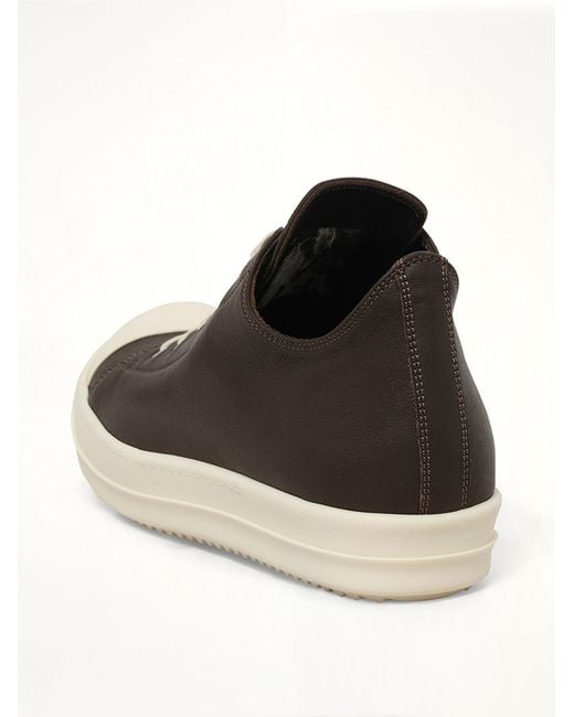 Rick Owens Black Low Sneaks for men