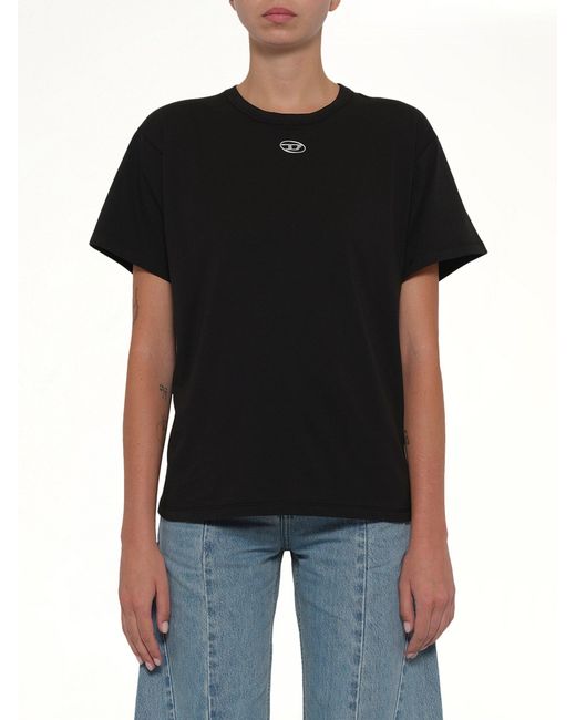 DIESEL Black T-Normy-Od-S1 T-Shirt